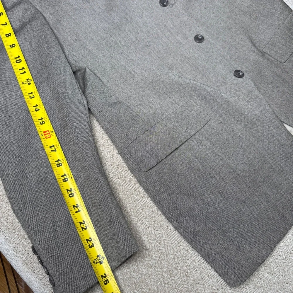 Tommy Hilfiger Blazer Sport‎ Coat Herringbone Classic Fit Made in USA 44L